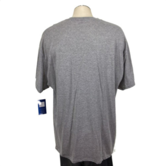 Champion Script Logo T Shirt Gray 2XL - Picture 3 of 4